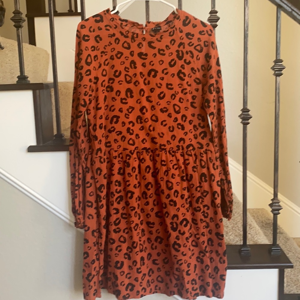 Art Class Cheetah Print Dress